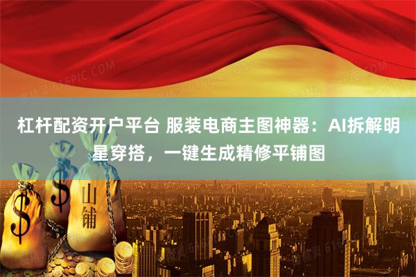 杠杆配资开户平台 服装电商主图神器：AI拆解明星穿搭，一键生成精修平铺图